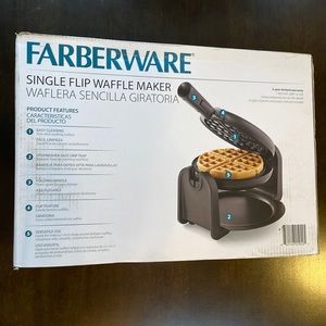 Farberware Single Flip Waffle Maker